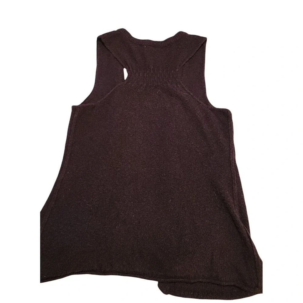 Maurices Sweater Vest Open‎ Front Pockets Sleeveless Knit Casual Medium